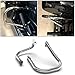 ECOTRIC Rear Highway Bars Compatible with 2014-2024 Indian Chief Chieftain Roadmaster Dark Horse Springfield Rear Saddlebag Crash Bars Engine Guard Chrome