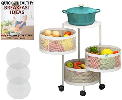 Pappa Rack The Old Papa Fully Assembled Kitchen Trolley with Recipes eBook | PVC ...