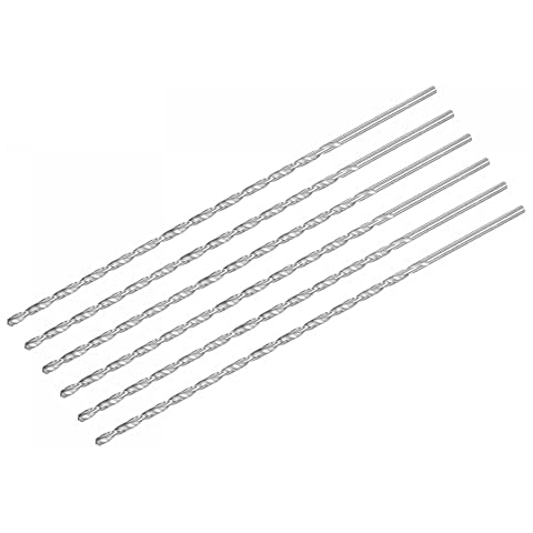 sourcing map HSS Extra Long Drill Bits Cover