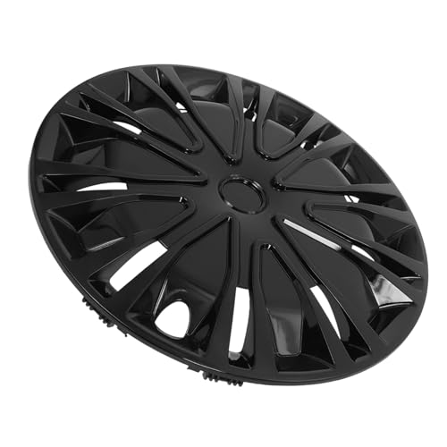 Enjoliveurs de jante 15 pouces design élégant et résistant en plastique noir