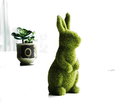 misslight Easter Bunny Statues Easter Decoration Rabbit (Style1)
