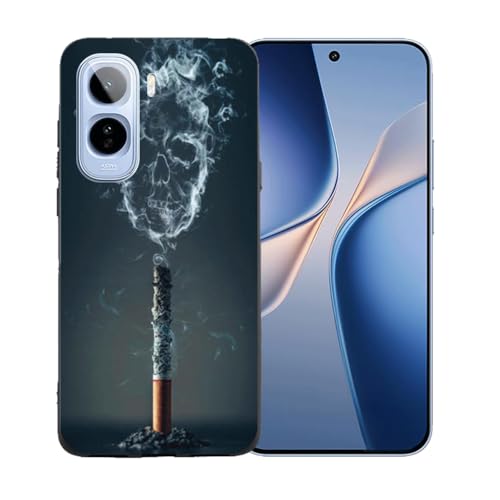 LCEHTOGYE �K�p Vivo T5 Pro 5G�p�P�[�X�A�K�p Vivo T5 Pro 5G (6,83")�ƌ݊����̂��钴���^�u���b�N�\�t�gTPU�V���R���Q���P�[�X�ی�J�o�[ - BST18