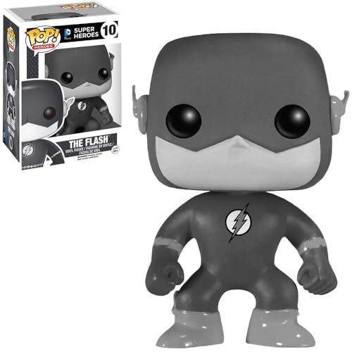 Funko DC Comics Pop! The Flash Version Blanco y Negro 9 cm