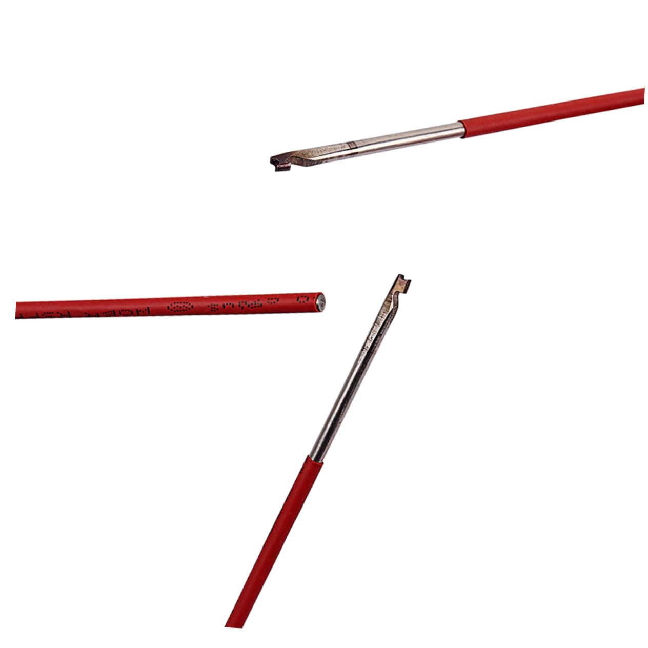 BESPORTBLE Saxophone Repair Tool Clarinet Reeds Basson Reed Needle Repair Reed Needle Spring Hook Flute Reed Needle Repair Clarinet Reed Needle Repair Saxophone Reed Needle Repair Red