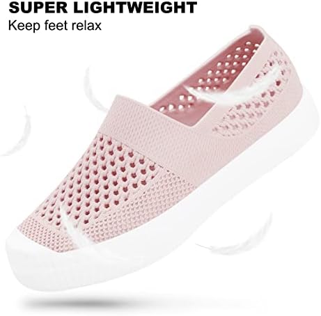 Dodow Womens Water Clogs Mens Garden Clogs Slip on Summer Beach Shoes Unisex Quick Drying Sandals 7 Women/6 Men Navy | Image 2