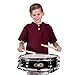 Pearl 32 Note Glockenspiel Metallophone Bell Kit Student Educational Percussion Kit with 13 Inch Wood Snare Drum, Tunable Practice Pad, Rolling Carrying Case, Sticks and Mallets (PL910C)