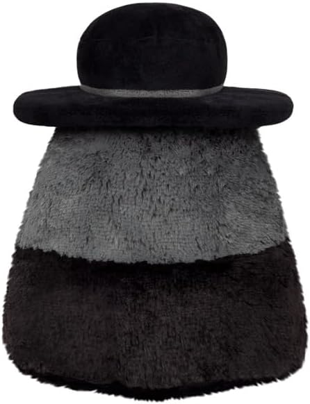 Squishable - Mini Plague Doctor - The Mysterious Doctor Plague Collection - 9.5 in - Soft Toy Collectible Stuffed Animal - Glow in The Dark