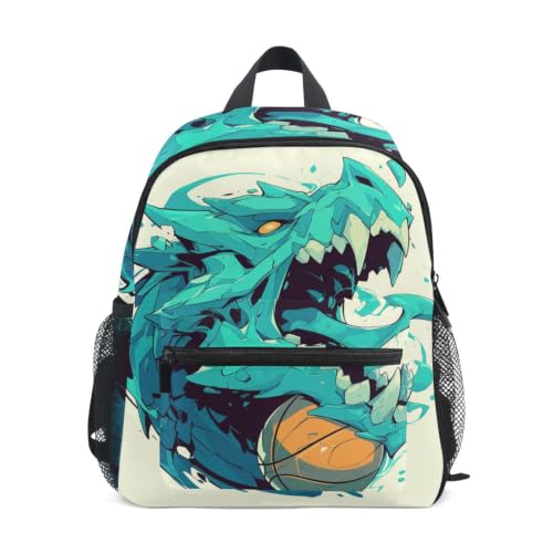 Sac à dos dragon bleu pour tout-petits le cadeau d'anniversaire idéal