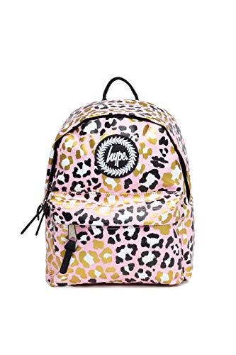 HYPE BAGS Mini mochila con purpurina Leopardo