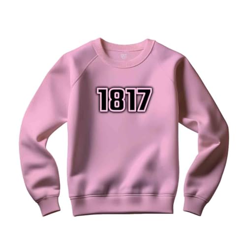 Sweatshirt 1817 décontracté rose clair idéal pour vos weekends cocooning