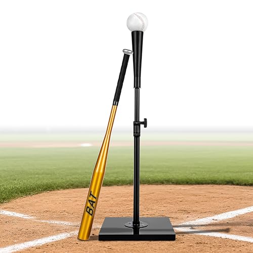 Baseball Batting Tee Set with Light Weight Aluminum Bat and Baseball - Hitting Tee - Baseball Tee - Batting Tees for Baseball - Hitting Tee for Baseball - Baseball Hitting Tee - Baseball Tee Set by ADNELI - Used condition - US$19.70