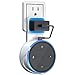Matone Outlet Wall Mount Hanger Stand for Home Voice Assistants (2nd Generation Only), A Space-Saving Solution for Your Smart Home Speakers Without Messy Wires or Screws - White