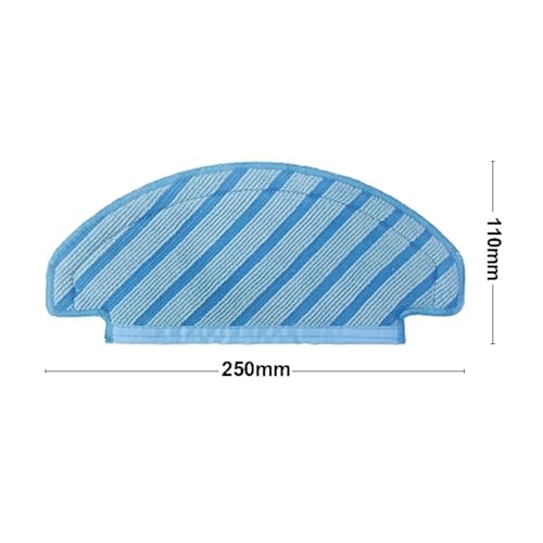 Vacuum Cleaner Main Brush/Side Brush/Filter+Mop Cloth,Compatible for Yeedi Vac Hybrid Vac Max/Vac2/Vac 2Pro/Vac Station K781+