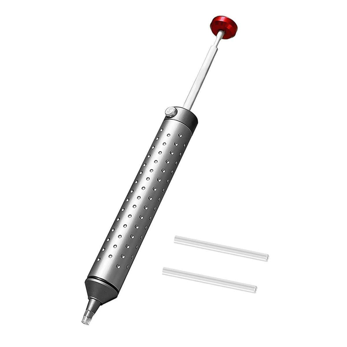 Pompa Dissaldante, Strumento Di Rimozione Della Saldatura a Vuoto Esteso E Antiscivolo, Con 2 Ugelli in Silicone