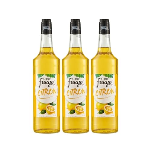 Jarabe Fuego Limón - 3 x 1 L