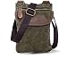 Small Crossbody Cellphone Purse for Galaxy S8 Plus,Cross-Body Casual Shoulder Travel Bag Belt Holster for Galaxy Note 8 LG G6/V30 Canvas Carrying Case Belt Pouch with Loop Strap Waist Bag Green