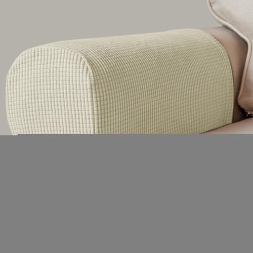 Protector de reposabrazos elástico para sillón y sofá con 2 piezas lavables 4