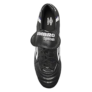 Umbro Speciali 98 Maxim V22 FG Soccer Cleats, Black/White, 10.5
