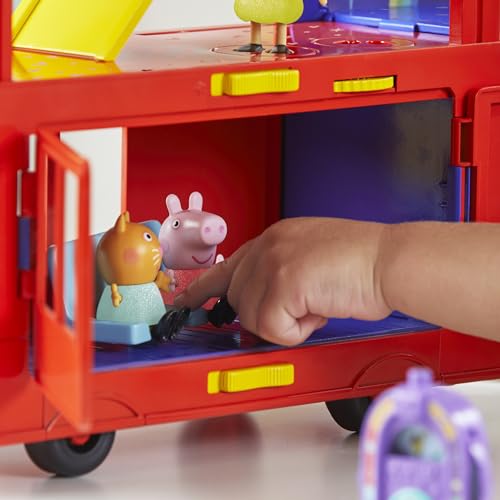 Peppa Pig, Coffret Bus en fête 2 en 1, Taille Unique