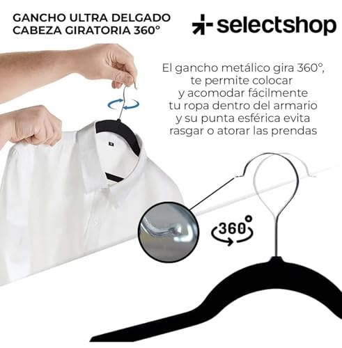 Opiniones y reviews de Gancho de ropa , listamos los 10 mejores. 6 gancho de ropa marca SELECTSHOP (3)