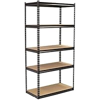 Algopix Similar Product 6 - Jaken Co SCB1505W 5 Shelf Storage
