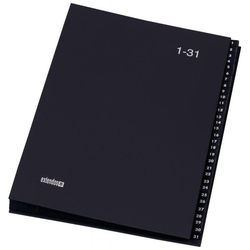 Extendos 762.3213 Balacron Trieur Numérique avec 31 Compartiments, 24cm x 32cm, Gris