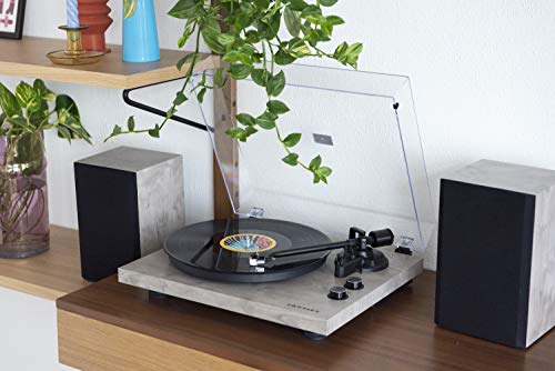 Crosley C62 Platine Vinyle Gris - Les Beatles, Paul McCartney, John Lennon, RIngo Starr, George Harrison Crosley C62 Platine Vinyle Gris – Image 7