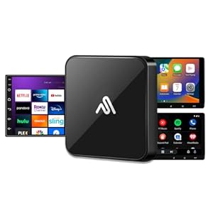 CarPlay en Android Auto TV-adapter – Converteer elke bedrade CarPlay die een TV-stick OEM Plug & Play Dongle kan lezen met Apple Car Play draadloze adapter Android Auto