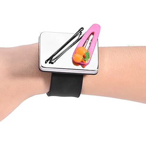 Pinza magnética para el cabello con pulsera de silicona Cover