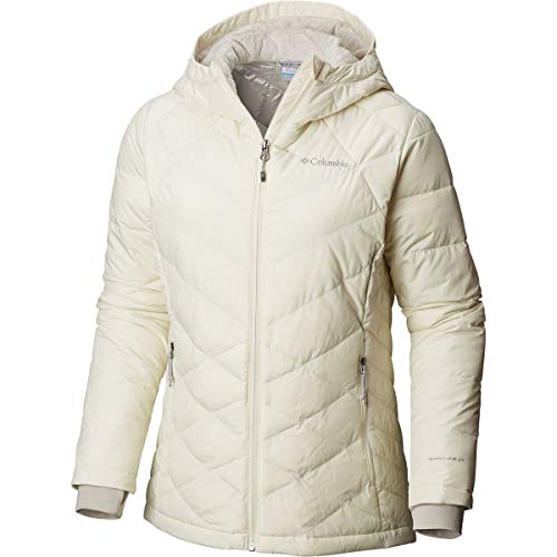 Image of Columbia Women's Omni-Heat Reflective Heavenly Hooded Hiking & Trekking Down Standard Length Jacket