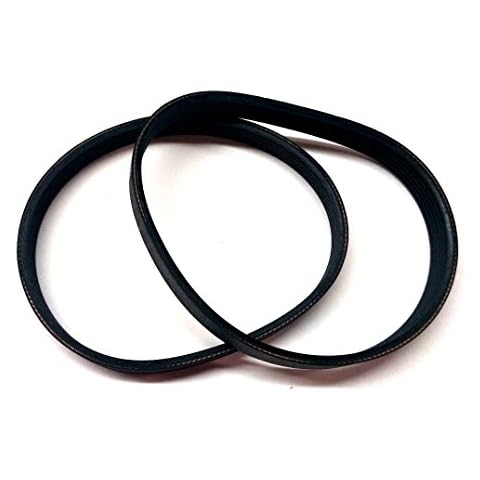 2 Pack Planer Replacement Drive Poly V Belt 135J6 for Delta 22-540 22-546 TP300, Ryobi AP10 Cover