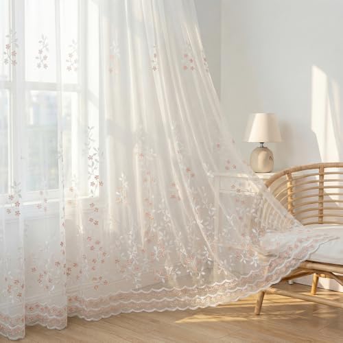 レースカーテン 花柄 刺繍」の人気商品一覧 | 安い商品を通販サイト