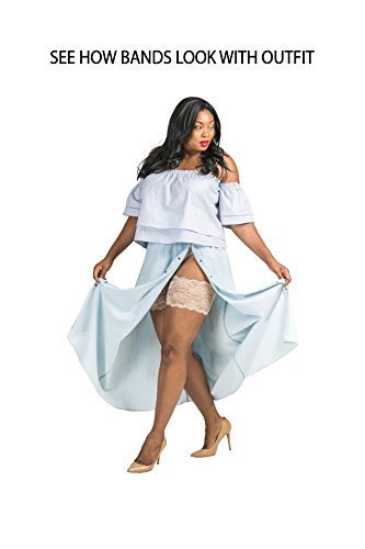 Image of Bandelettes Original Patented Elastic Anti-Chafing Thigh Bands