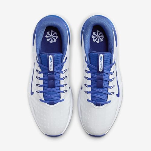 Nike Free Golf NN Golf Shoes (FN0332-400, Game Royal/Football Grey/White/Deep Royal Blue) Size 114