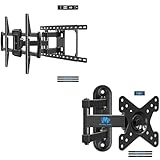 Mounting Dream TV Wall Mounts TV Bracket for Most 42-84 Inch TVs MD2296-24K,L Listed Full Motion Monitor Wall Mount TV Bracket for 10-26 Inch LED, LCD Flat Screen TV and Monitor MD2463