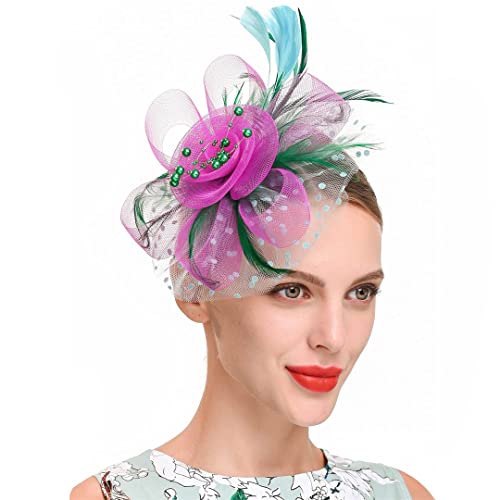 Fascinateurs femmes fleur pour coiffure de mariage sans abîmer P