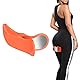 Podazz Super Kegel Trainingsgerät für Becken, Bodenmuskulatur, Hüftmuskel- und Innenoberschenkeltrainer, Korrektur, schöner Gesäß für Frauen (Orange)