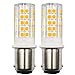 Produktbild SBC B15 LED Birne Dimmbar 4W Warmweiß 40W Halogen Equivalent B15D 240V Kleine Bajonett Glühbirne 3000K für Nähmaschine / Appliance-Lampen, 2er Pack [MEHRWEG]