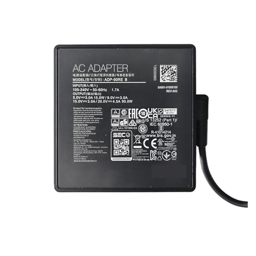Chargeur Type C 90W 20V pour ordinateur portable adaptateur secteur - 5
