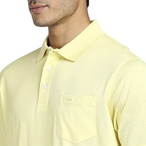 Image of Colorplus Cotton Regular Fit Medium Green T-Shirt for Men