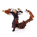 WISHVYQ Un Modelo de Anime Modelo Three Generals Rojo Perro Super Fighting Boxed Figura Versión Escultura Decoración Estatua Muñeca Modelo Modelo Altura 22 cm