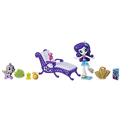 My Little Pony E1084ES0 Equestria Girls Rarity Relaxing Beach Lounge Set