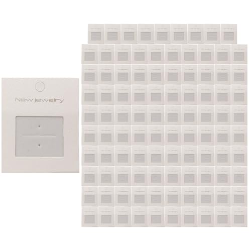 100 個 Multifuntional ジュエリーカードリングスポンジカードリングカードリングディスプレイカードジュエリーに適した