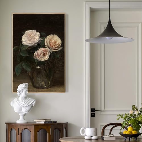 Tableau decoration murale salon moderne et chambre rose avec impression botanique - 2