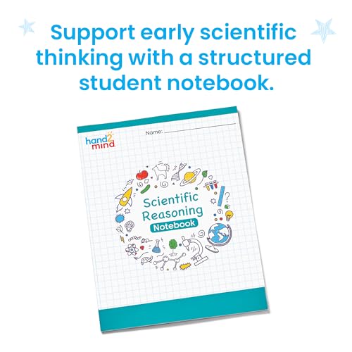 hand2mind Scientific Reasoning Notebook, Grades K–2, Elementary Classroom Must Haves, Science Teacher Supplies, STEM Lab Notebooks for Kids (Set of 10) - Image 3