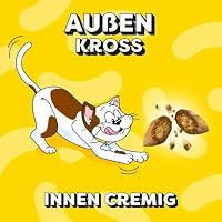 DREAMIES Katzensnacks - 6x60g - mit Ente - Traumhaft knusprige Katzen Leckerlies mit zarter Füllung – Ansicht 9