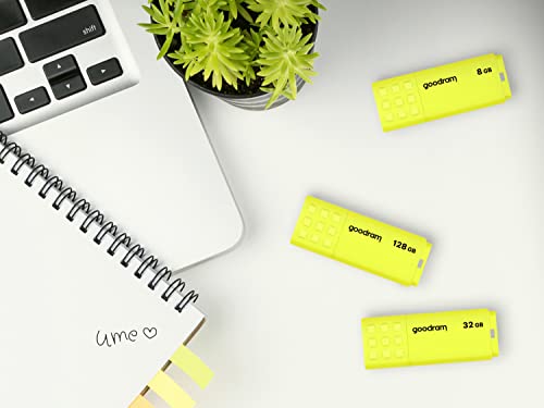 GoodRam UME2 Lecteur USB Flash 64 Go 2.0 jaune pour PC et Mac - 7