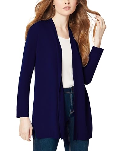 Image of Jones New York Womens Icon Open Front Cardigan Sweater