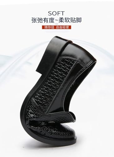 Men's Breathable Leather Wingtip Brogue Oxford Shoes Gentleman Wedding Business Work Office Outdoor Party Casual Shoes Formal Sneakers4