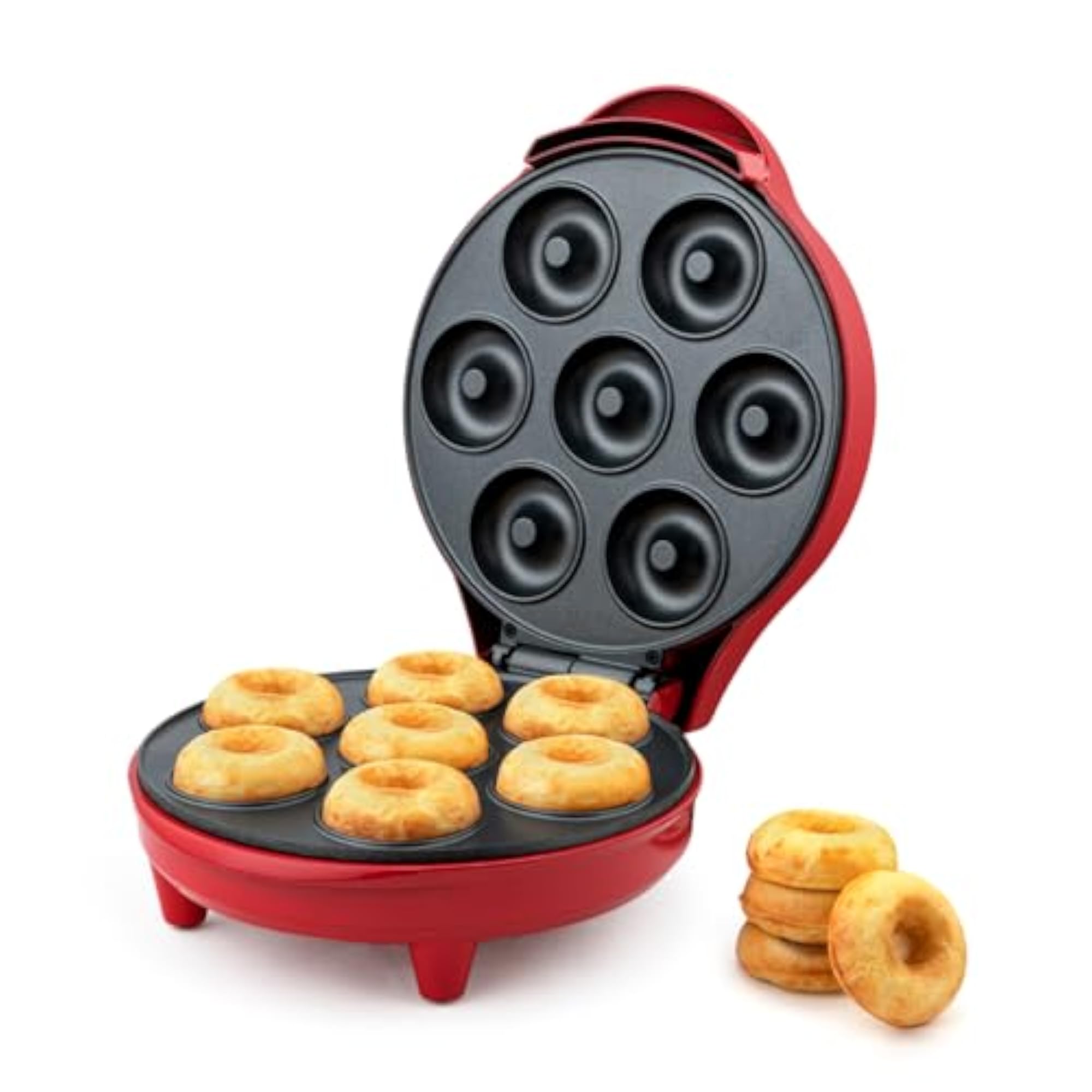 7-Count Mini Donut Maker, Fun Baking Appliance for Kids